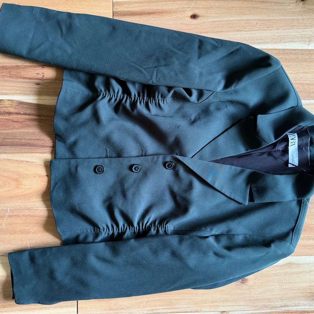 Zara Black Label on Dark Fabric